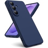 Husa Soft Touch, slim, ALC Mobile, anti soc, compatibila cu Samsung Galaxy S26 Plus, Albastru Inchis Tpu