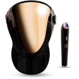 PALSAR7 Exclusive Set Professional LED Mask &amp; Galvanic Iron set la un preț mai avantajos Black/Gold