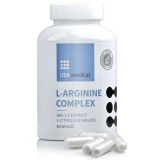 Capsule cu complex de L-arginina USA Medical 60 buc