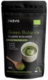Mix Ecologic Green Balance Niavis, 125g - Detoxifiere cu Spirulina, Chlorella, Orz Verde si Iarba de Grau - Superalimente Bio