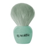 Cumpara ieftin Pămătuf Unghii LUXORISE Green, Accesorii Manichiură: Puf Fin Sintetic, Curățare Praf Gel/Acril, Design Ergonomic