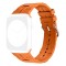 Curea Silicon, compatibila Apple Watch 9|8|7|6|5|4|3|2|1 Series, 49mm|45mm|44mm|42mm, Tangerine Shine