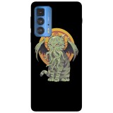 Husa compatibila cu Motorola G51 model Cathulhu, Silicon, TPU, Viceversa