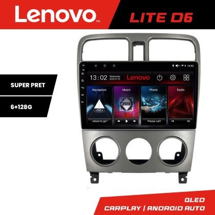 Navigatie Subaru Forester 2004-2008 Lenovo Kit-FORESTER 8 core 6+128 GB Android Waze USB Navigatie Internet Youtube Radio CarStore Technology