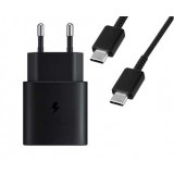 Incarcator pentru Samsung A10 A10S A10E USB-C Fast Charger TA1510EBE-DG905BBE 15W Type-C 1M Negru