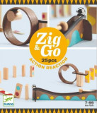 Zig &amp; Go Djeco, set de constructie trasee, 25 piese