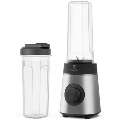 Blender sport Electrolux Create 4 E4SB1-4ST, 350 W, 0.6 l, 2 viteze + functie Pulse, 2 recipiente on-the-go, lame inox detasabile, inox