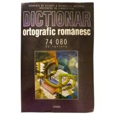 Dictionar ortografic romanesc