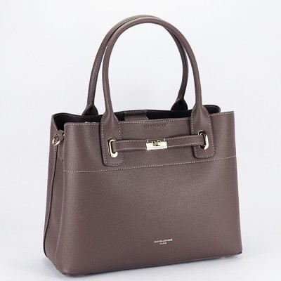 Geanta mare taupe inchis David Jones CM7744 12 foto