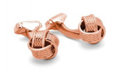Butoni Knot Rose Gold by Thompson, made in England foto