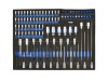Set Chei Torx si Biti Geko G10833B, 102 Piese, Surubelnite, HEX, XZN, Philips, Pozidrive, Plat, T-Star