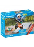 Playmobil My Life Skateboarder With Ramp (71798)