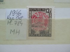 1946- Austria-Rep.Ost.-Mi784-MH