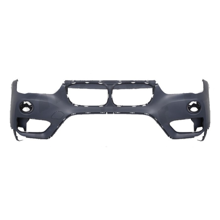 Bara fata BMW X1 (F48), 06.2015-09.2022, cu 6 gauri senzori parcare; grunduit,