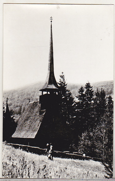 bnk cp Muntii Apuseni - Biserica de lemn de la Rieni - necirculata