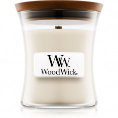 Woodwick Island Coconut lumânare parfumată cu fitil din lemn 85 g