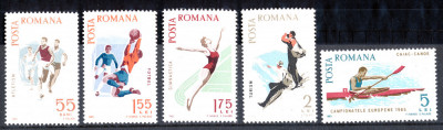 1965 LP616 serie Spartachiada MNH foto