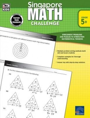 Singapore Math Challenge, Grades 5 - 8 foto