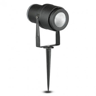 LAMPA GRADINA IP65 12W 4000K ALB NEUTRU - NEGRU foto