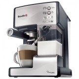 Cumpara ieftin Espressor semi-automat Breville Prima Latte VCF045X-01, 1.5 L, 15 bar, Argintiu