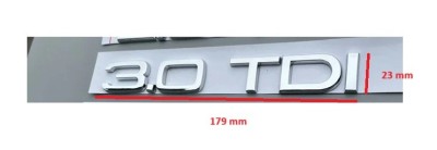 emblema 3.0 TDI GRI foto