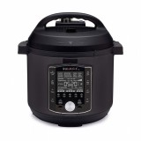 Multicooker Instant Pot Pro 8, 11 programe, 28 presetari, Vas interior din inox, Capacitate 8 L, 1200 W, Negru