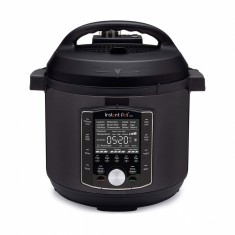 Multicooker Instant Pot Pro 8, 11 programe, 28 presetari, Vas interior din inox, Capacitate 8 L, 1200 W, Negru
