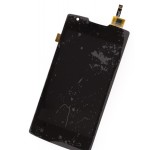 Display LCD cu Touchscreen Lenovo A1000, Negru, Original