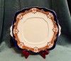 PLATOU DIN PORTELAN ENGLEZESC- MARCAJ ROYAL ALBERT- CROWN CHINA L24,5CM