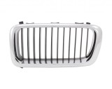 Grila radiator Bmw Seria 7 (E38), 04.1994-1998 stanga, crom/crom/negru, 51138172279, 202205-3, Rapid