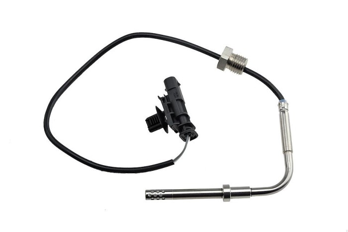 Senzor temperatura filtru particule Suzuki Vitara 1.6ddis 88kw 2015-, in fata filtru de particule diesel, Lungimea Cablului 280mm, NTY EGT-SU-002
