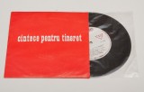 Corul ansamblului U.T.C - Cintece (cantece) pentru tineret - disc vinil mic 7&quot;, Electrecord