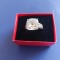 Inel vintage argint cu cubic zirconia
