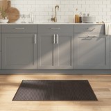 Covor Bambus vidaXL Maro Inchis 70x100 cm Dreptunghiular Anti-alunecare