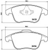 BREMBO P 44 020 PRIME LINE set placute frana,frana disc