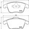 BREMBO P 44 020 PRIME LINE set placute frana,frana disc