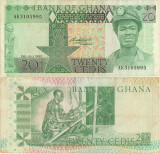 1980 (2 VII), 20 cedis (P-21b) - Ghana - stare XF+!