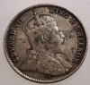 J.256 HONG KONG COLONIE BRITANICA EDWARD VII 5 CENTS 1903 ARGINT, Asia