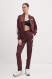 adidas trening 3-Stripes Essentials femei, culoarea violet, JD2683