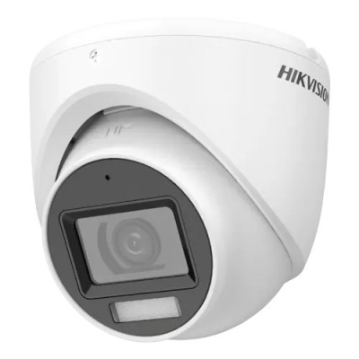 Dual Light - Camera analog 3K, lentila 2.8mm, IR 30m, WL 20m, TVI/AHD/CVI/CVBS, Mic. - HIKVISION DS-2CE76K0T-LMFS-2.8mm foto