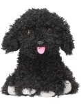 Topmodel Plush Dog Black 16 Cm