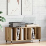 vidaXL Dulap de discuri, stejar artizanal 100x38x48 cm lemn prelucrat