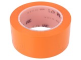 Bandă de marcare portocalie 33m x 50mm