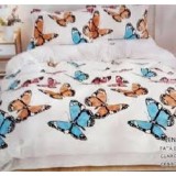 Set lenjerie de pat pufoasa Cocolino Fluturi
