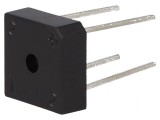 Punte redresoare monofazată Urmax 800V 10A 135A THT