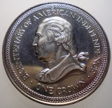 J.219 ISLE OF MAN BICENTENARY AMERICA 1 ONE CROWN 1976 XF/AUNC, Europa, Cupru-Nichel