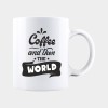 Cana alba personalizata COFFEE AND THEN THE WORLD, INOVATIX&reg;. 330ml, Oem