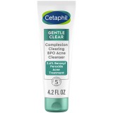 Gel de curățare Cetaphil Gentle Clear cu peroxid de benzoil 2,6%, fără parfum, 124 ml