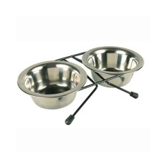 CASTRON INOX CU SUPORT MOL 2BUC 0.20L PENTRU CAINI