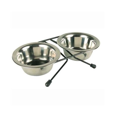 CASTRON INOX CU SUPORT MOL 2BUC 0.75L PENTRU CAINI foto